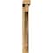 Ekena Millwork Imperial Block Rough Sawn Bracket w/ Offset Brace, Western Red Cedar, 4"W x 26"D x 30"H BKT0402X26X30IMP05RWR - alternate 3